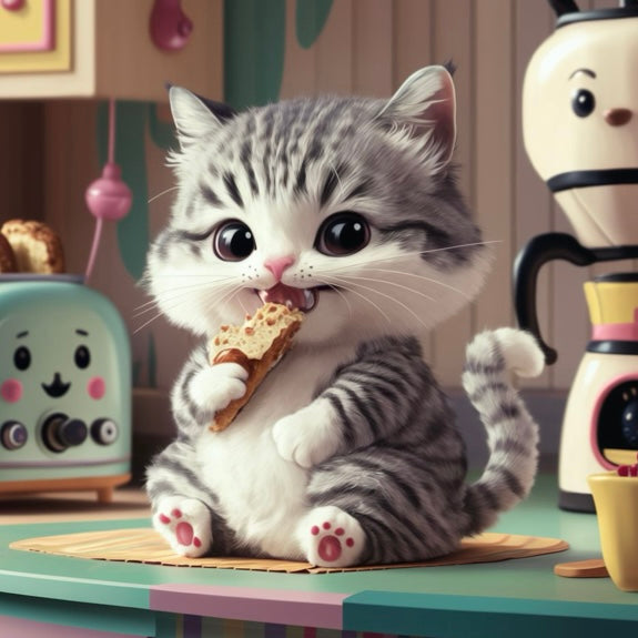 How is the human food pyramid different from that of cats? Is it best for them to order food first?